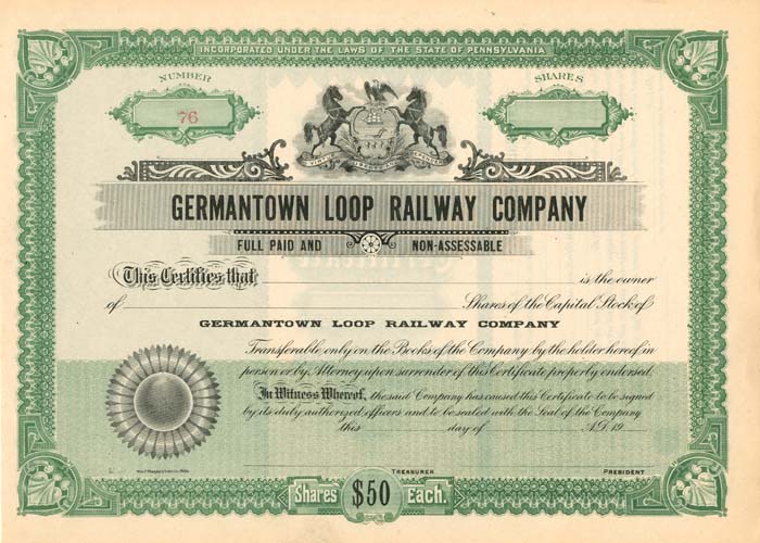 Germantown Loop Railway Co.